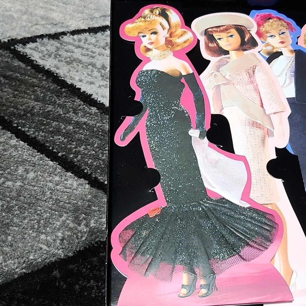 BARBIE NOSTALGIC CARD COLLECTION 2003 BY MATTEL & HALLMARK SET-OF-4